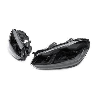 Передние Фары Golf 7 Style Black (2 шт) Volkswagen Golf 6 2008-2014 гг. фото 2