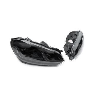 Передние Фары Golf 7 Style Black (2 шт) Volkswagen Golf 6 2008-2014 гг. фото 4