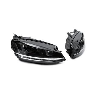 Передние фары (2012-2017, динамический поворотник, 2 шт) Volkswagen Golf 7/E-Golf 2012-2020 гг. фото 3