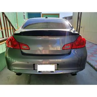 Спойлер SD V2 (для G37 2009-2013, G25 2011-2012, Карбон) фото 2