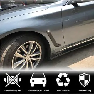 Карбоновые накладки на передние крылья (для Q50 Base/Sport 2014-2020) фото 2