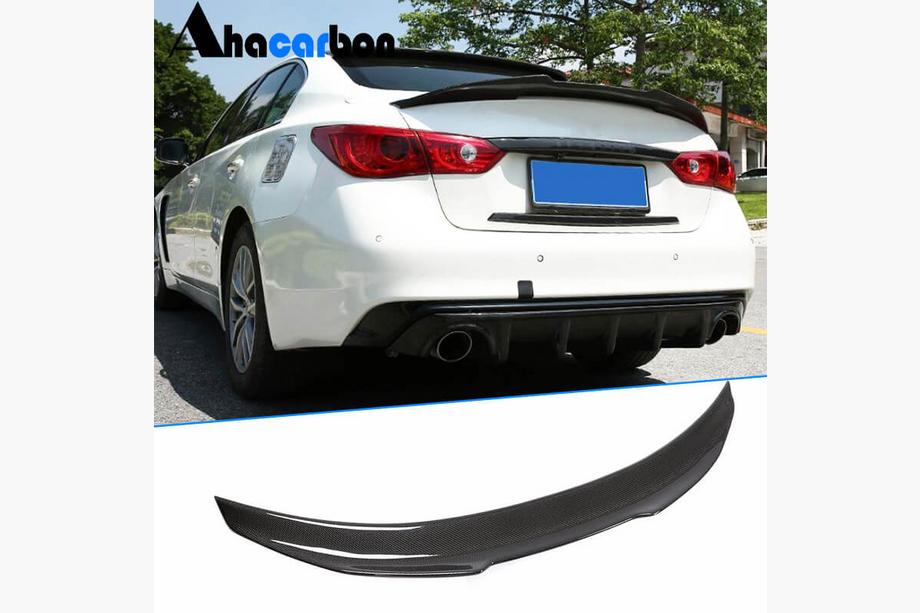 Infiniti Q50/Q60 2013-2024 гг. Спойлер V5 (для Q50, Карбон) Image