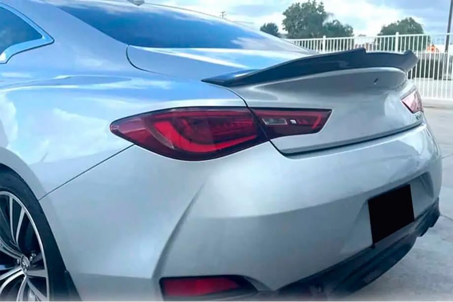 Infiniti Q50/Q60 2013-2024 гг. Спойлер V2 (для Q60 2016-2022, Карбон) Image