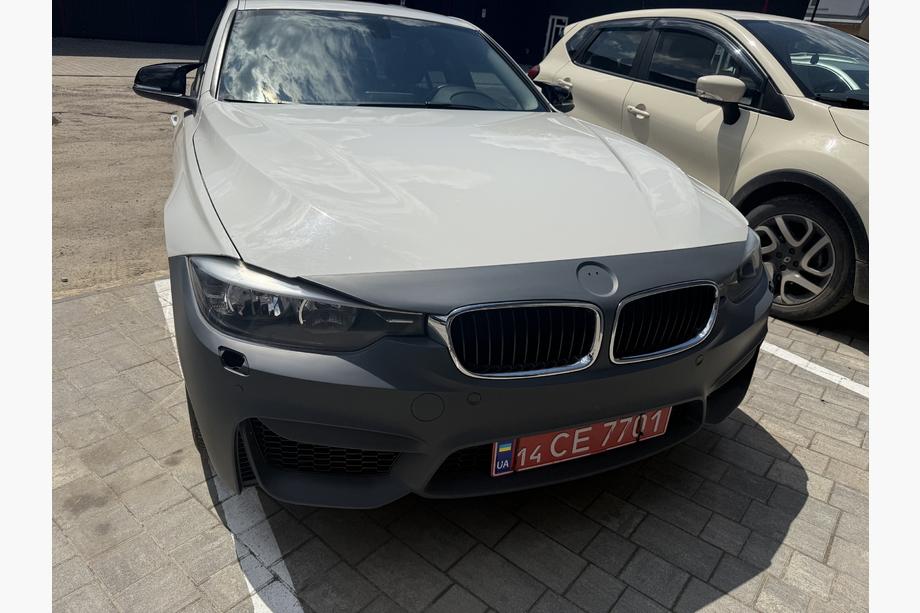 BMW 3 серия F30/F31 2012-2019 гг. Передний бампер в стиле F80 M3 Фото 4