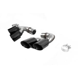 Насадки на глушитель V1 Black в стиле X5M F95 BMW X5 G05 2019–2026 гг. фото 2