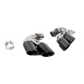Насадки на глушитель V1 Black в стиле X5M F95 BMW X5 G05 2019–2026 гг. фото 3
