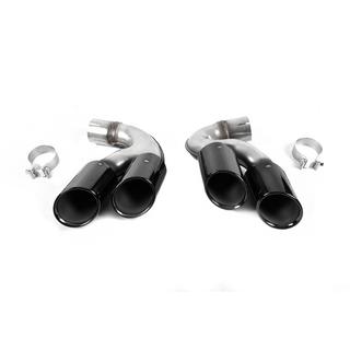 Насадки на глушитель V1 Black в стиле X5M F95 BMW X5 G05 2019–2026 гг. фото 4