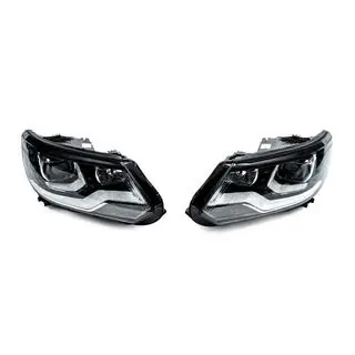 Передние Фары (2010-2016, 2 шт) Volkswagen Tiguan 2007-2016 гг. фото 1