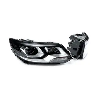 Передние Фары (2010-2016, 2 шт) Volkswagen Tiguan 2007-2016 гг. фото 4