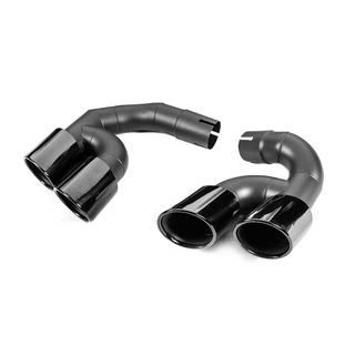 Насадки на глушитель V3 Black в стиле X5M F95 BMW X5 G05 2019–2026 гг. фото 3
