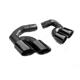 Насадки на глушитель V3 Black в стиле X5M F95 BMW X5 G05 2019–2026 гг. фото 1