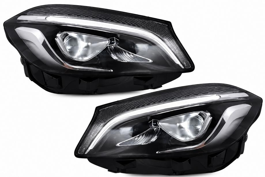 Mercedes A-class W176 2012-2018 гг. Передние фары Full LED (2 шт.) Фото 10