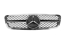 Mercedes C-class W203 2000-2007 гг. Передняя решетка AMG фото 4