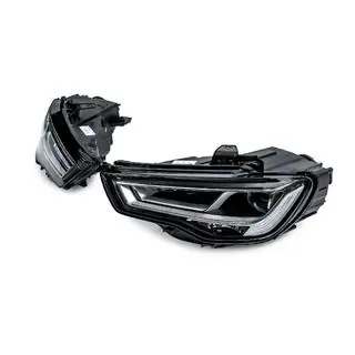 Передние фары Full LED (для HALOGEN, 2012-2016, 2 шт.) Audi A3 2012-2020 гг. фото 3