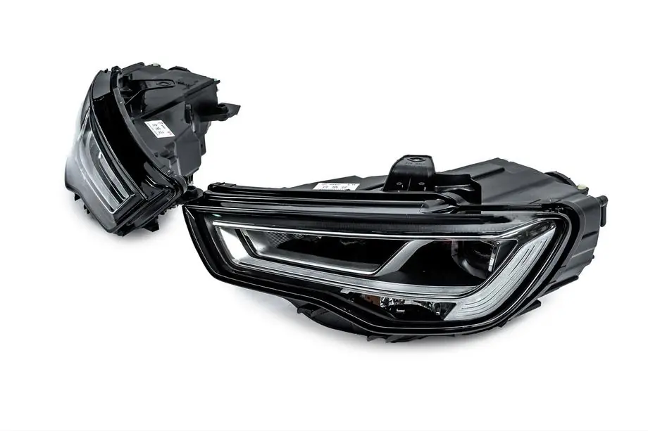 Audi A3 2012-2020 гг. Передние фары Full LED (для HALOGEN, 2012-2016, 2 шт.) Фото 3