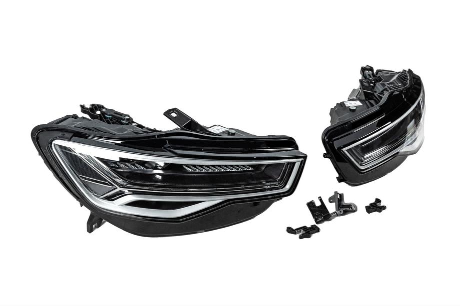 Audi A6 C7 2011–2018 гг. Передние фары с модулями Full LED (2014–2017, 2 шт.) Фото 3