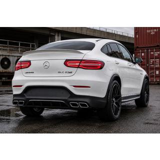 Задний диффузор с насадками Серебристый (Дизайн AMG63) фото 3
