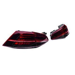 Задние LED фонари (2017+, комплект 2 шт.) Volkswagen Golf 7/E-Golf 2012-2020 гг. фото 3