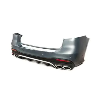 Задний бампер с диффузором GLE63 AMG (для GLE) Mercedes GLE/ML class W166 2011-2018 гг. фото 3