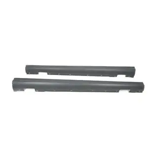 Боковые Пороги (Стиль C63 AMG) Mercedes C-class W204 2007-2015 гг. фото 2