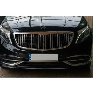 Передний бампер Maybach в сборе фото 2