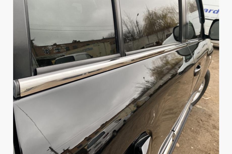 Toyota Land Cruiser 200 2007-2021 гг. Молдинги на стекла (6 шт, нержавейка) Carmos - Турецкая Нержавеющая Сталь Фото 11