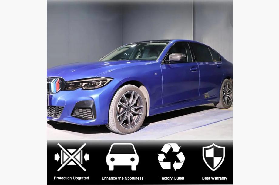BMW 4 серия G22/23/26 2020- гг. Накладки на Зеркала M-Look (Карбон) Фото 2