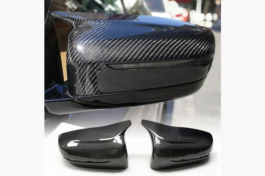 BMW 7 серия G11/G12 2015-2022 гг. Накладки на зеркала M-Look V2 (Карбон) Image