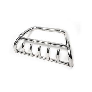 Низкий кенгурятник WT003 (нерж сталь) Toyota Land Cruiser Prado 120 2002-2009 гг. фото 2