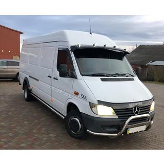 Кенгурятник Exclusive (нерж. сталь) Mercedes Sprinter W901/902/903/904/905 1995–2006 гг. фото 3