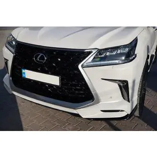 Передний диффузор TRD (2021-2022) Lexus LX570/450d 2008-2022 гг. фото 1