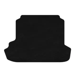 Текстильный коврик в багажник Premium (Черный)