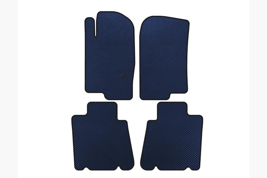 Ford Explorer 2001-2005 гг. Коврики EVA (2 ряда, Синие) Image