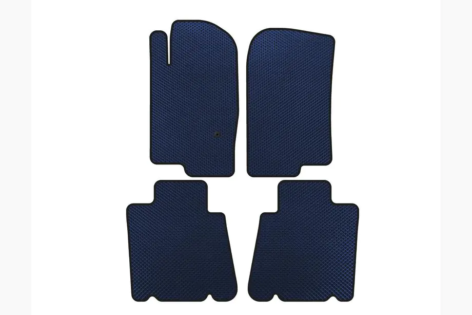 Ford Explorer 2001-2005 гг. Коврики EVA (2 ряда, Синие) Image