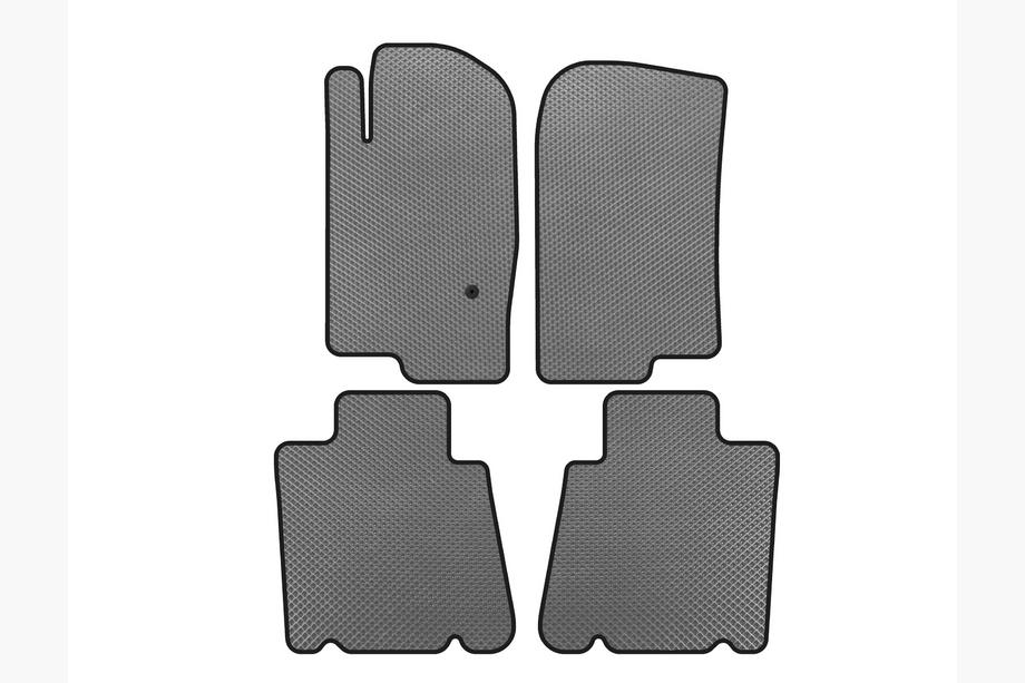 Ford Explorer 2001-2005 гг. Коврики EVA (2 ряда, Серые) Image