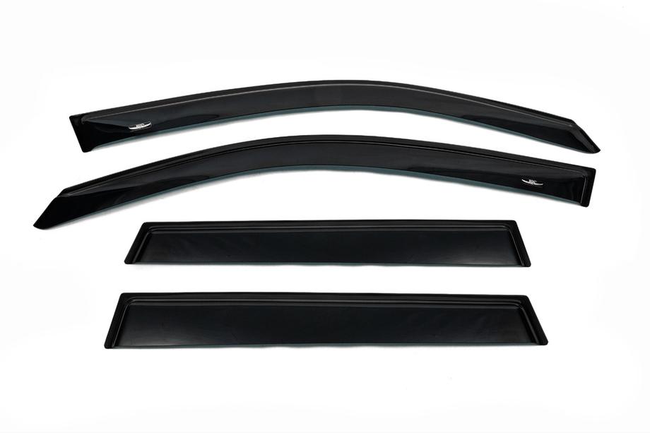 Mitsubishi Outlander 2001-2006 гг. Ветровики на окна (4 шт, HIC) Фото 5