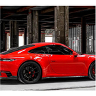 Porsche 911 (992) 2018– гг. Боковые Пороги V2 (Карбон) фото 5