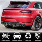 Porsche Macan 2014-2024 гг. Нижний спойлер (2014-2018, Пластик) фото 4