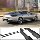 Porsche Panamera 2009-2016 гг. Боковые Пороги (2013-2016, Карбон) фото 1
