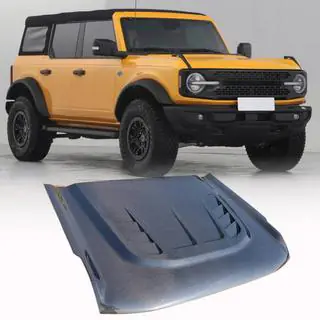 Капот (Карбон) Ford Bronco 2021- гг. фото 1