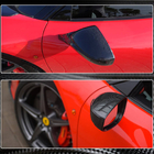 Ferrari 458 Italia 2009-2015 гг. Накладки на Зеркала (Карбон) фото 4