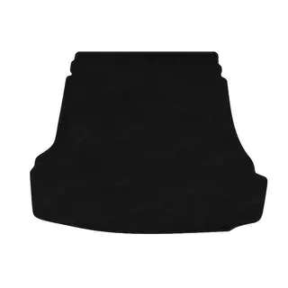 Текстильный коврик в багажник Premium (Черный)