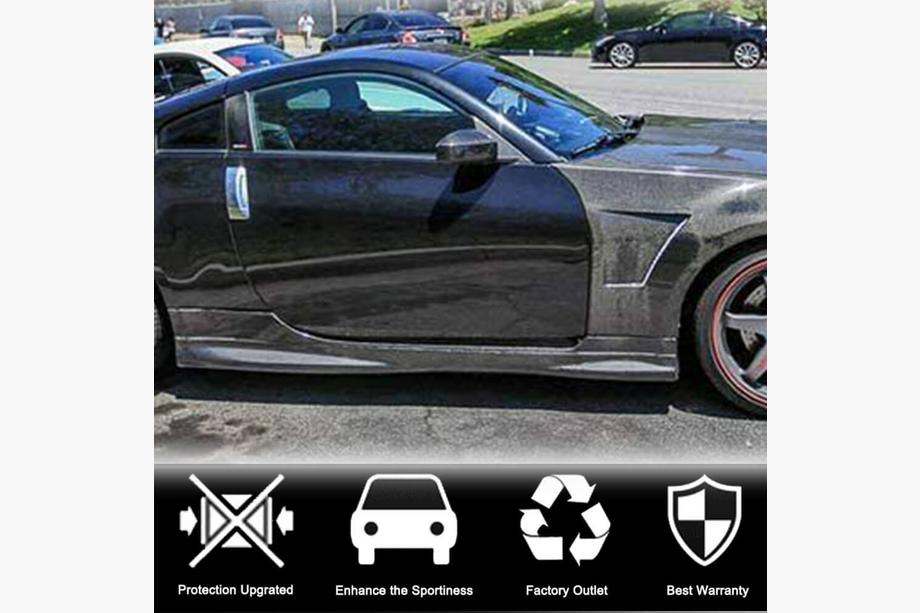 Nissan 350Z 2002-2009 гг. Накладки на зеркала Карбон (2003-2006) Фото 4