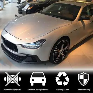 Передний лип-спойлер V3 для Base/S/S Q4 2013-2017, Карбон фото 2