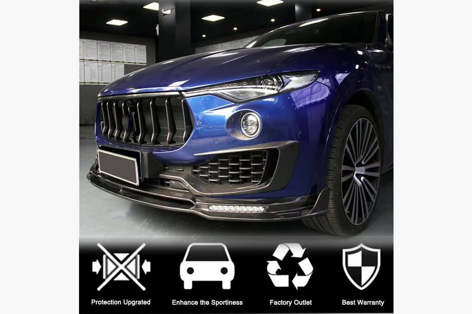 Maserati Levante 2016- гг. Накладка на решетку радиатора (для Base/S, карбон) Фото 2