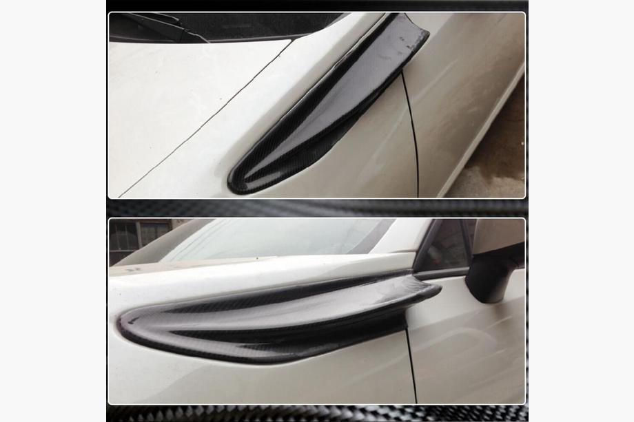 Subaru BRZ 2012-2021 гг. Накладки на передние крылья (Карбон) Фото 4