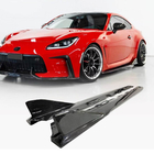 Subaru BRZ 2021- гг. Боковые Пороги V3 (Карбон) фото 1