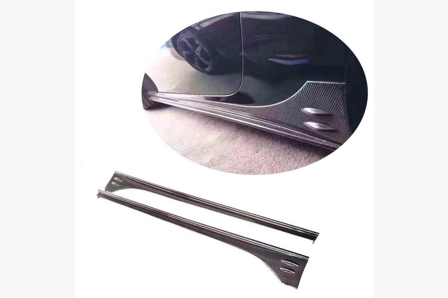 Subaru BRZ 2012-2021 гг. Боковые Пороги V3 (Карбон) Image