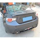 Subaru BRZ 2012-2021 гг. Диффузор заднего бампера V2 (Карбон) фото 2