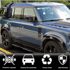 Land Rover Defender 2019- гг. Накладки на Зеркала (Карбон) фото 2